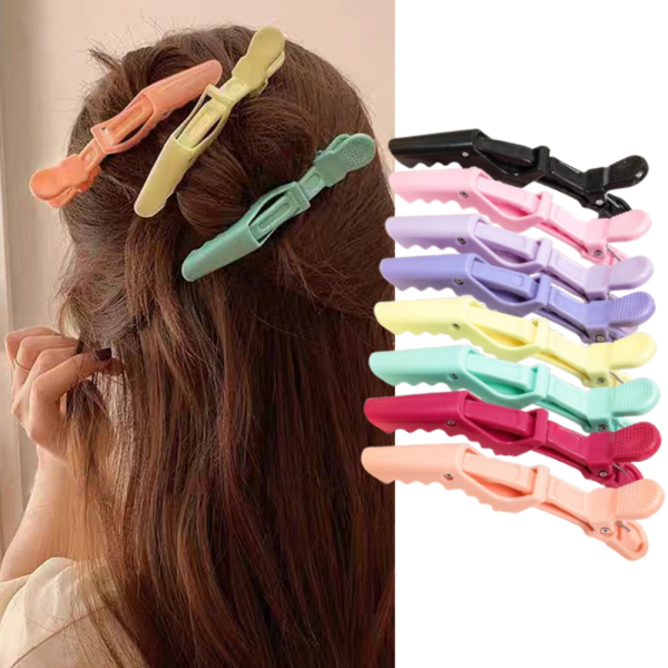 6-Piece Set of Vivid Alligator - Crocodile Clip Set ulasan dan harga