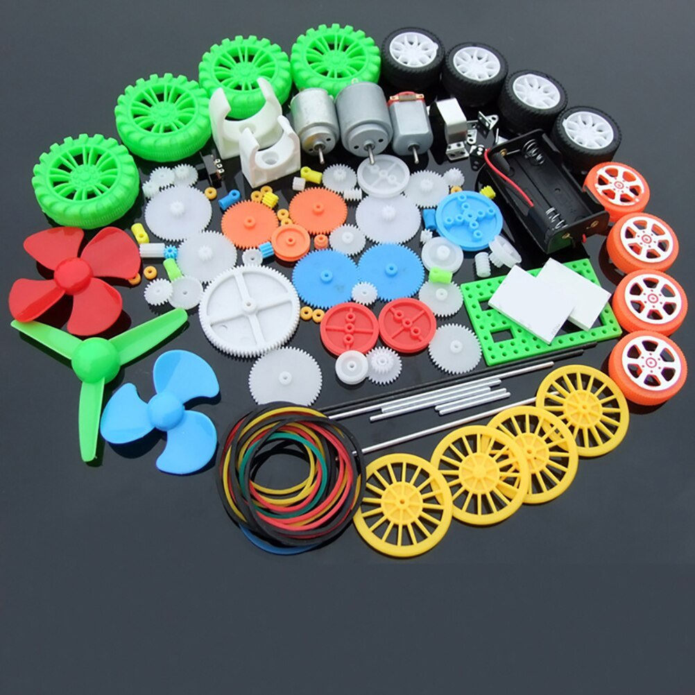 112pcs DC Motor Kit Electric M - Diy Kit Elektronik ulasan dan harga