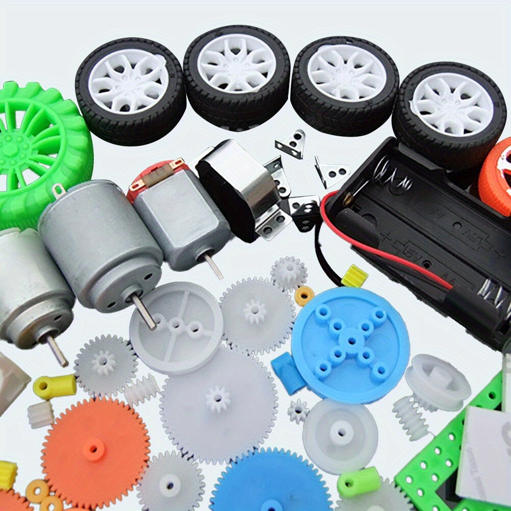 112pcs DC Motor Kit Electric M - Diy Kit Elektronik ulasan dan harga