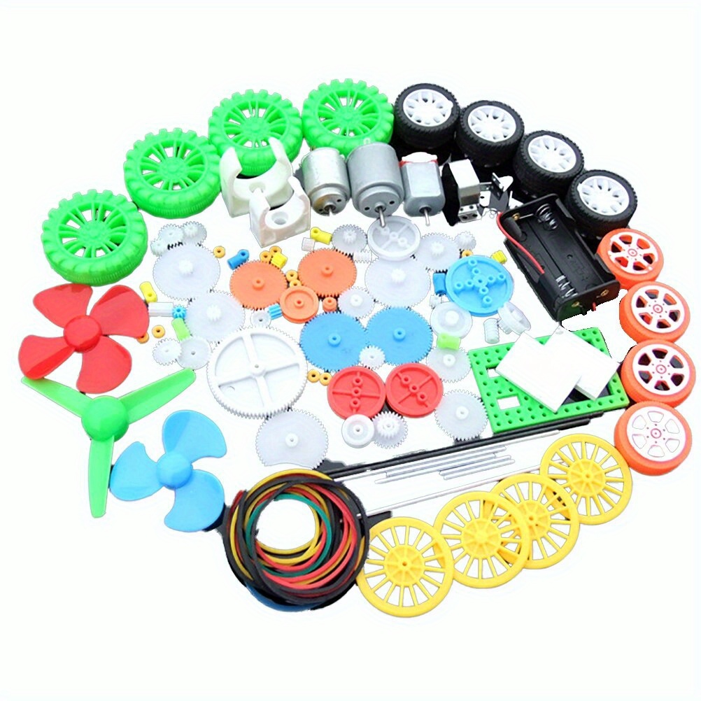 112pcs DC Motor Kit Electric M - Diy Kit Elektronik ulasan dan harga