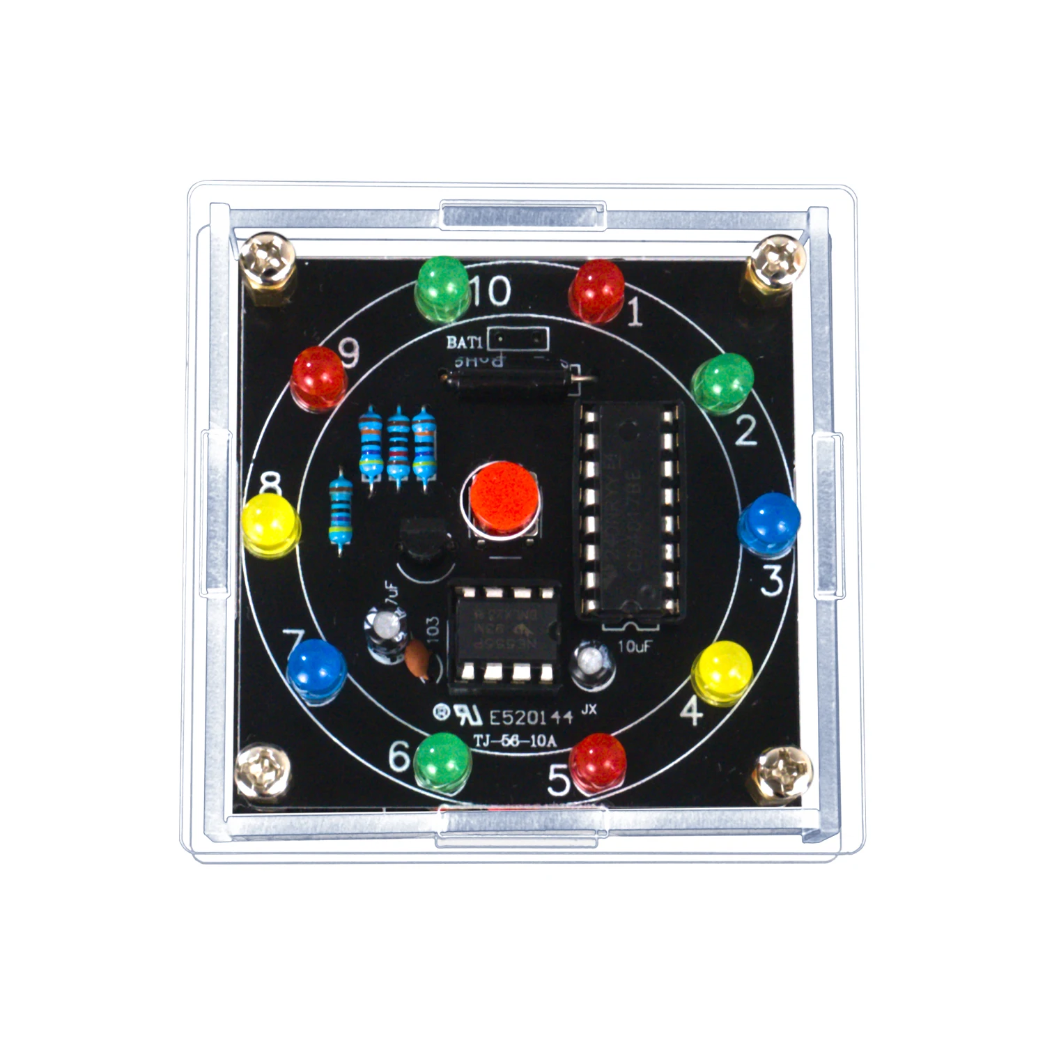 Electronic Lucky Wheel DIY Kit - Diy Electronics Projects For Beginners ulasan dan harga