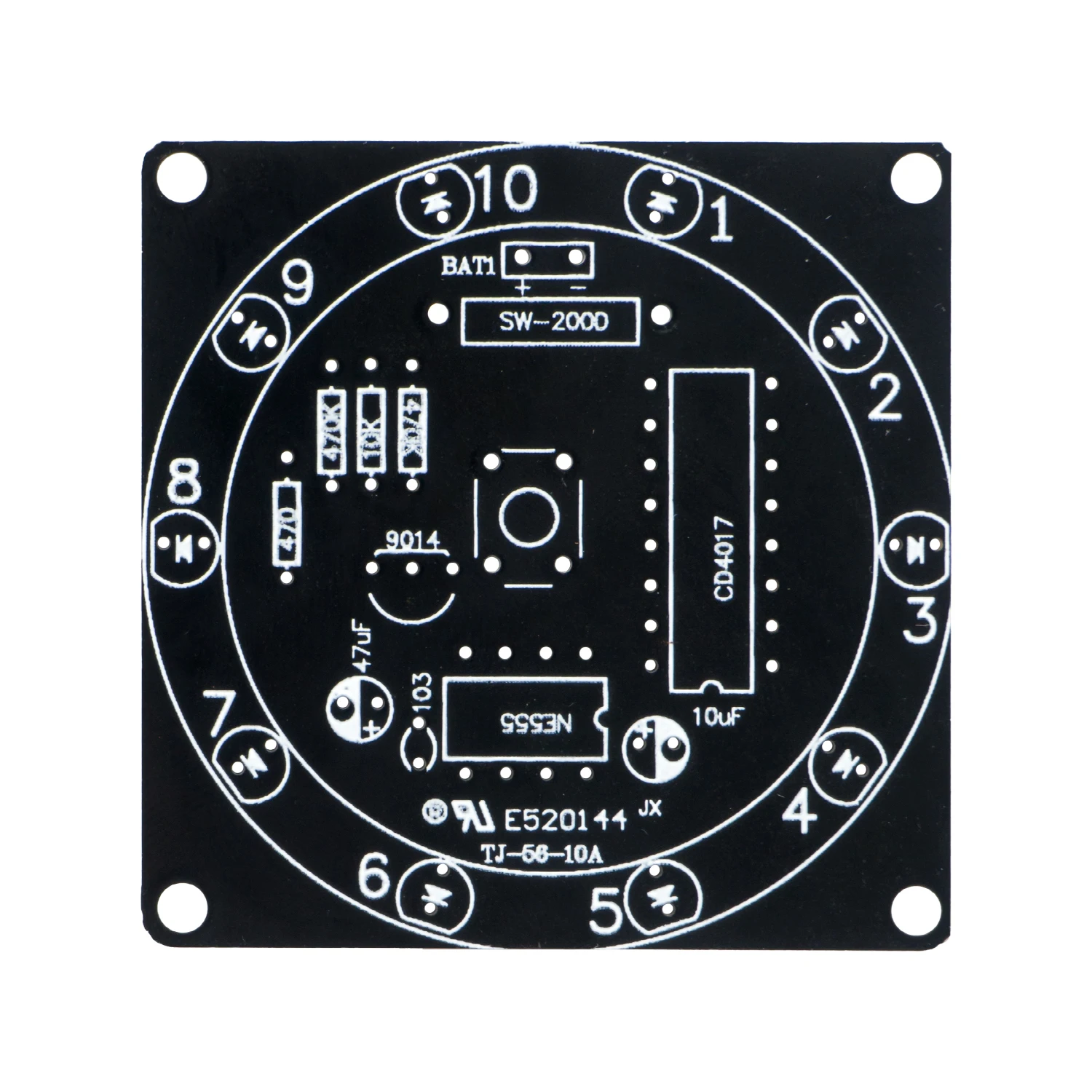 Electronic Lucky Wheel DIY Kit - Diy Electronics Projects For Beginners ulasan dan harga