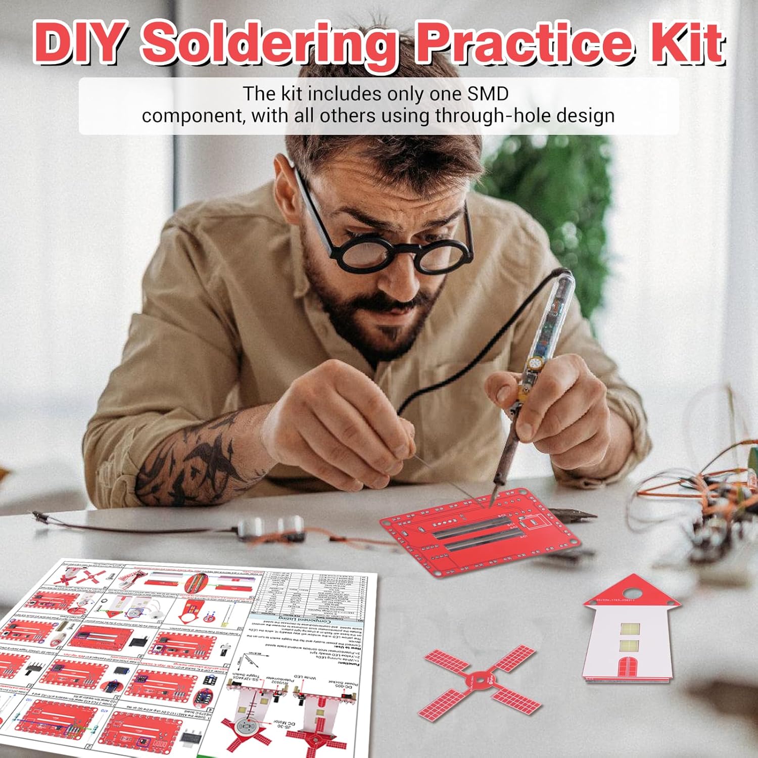 DIY Windmill Soldering Practic - Diy Electronics Projects For Beginners ulasan dan harga